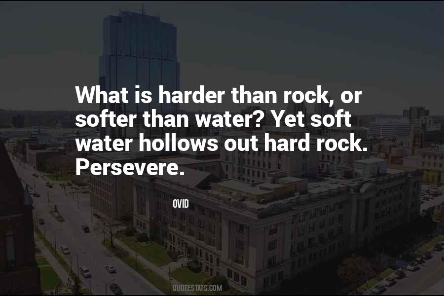 Hard As A Rock Quotes #370091