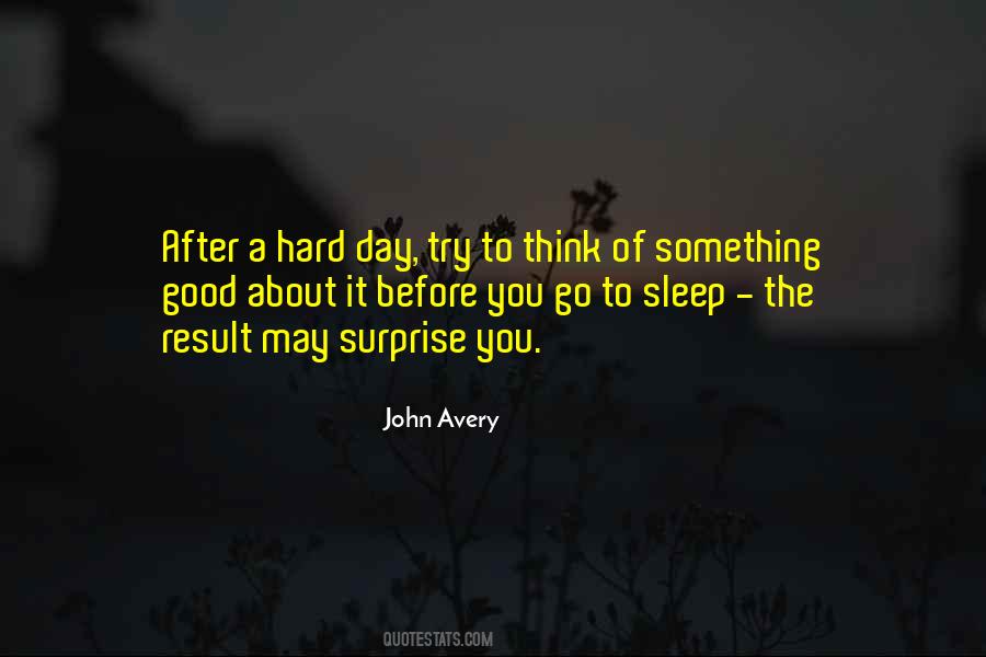 Hard Day Quotes #872935