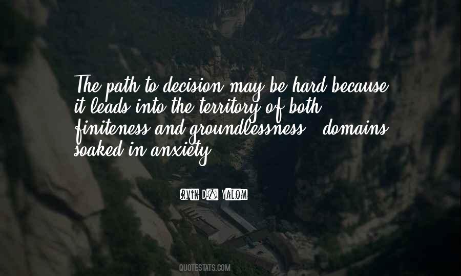 Hard Decision Quotes #1748323