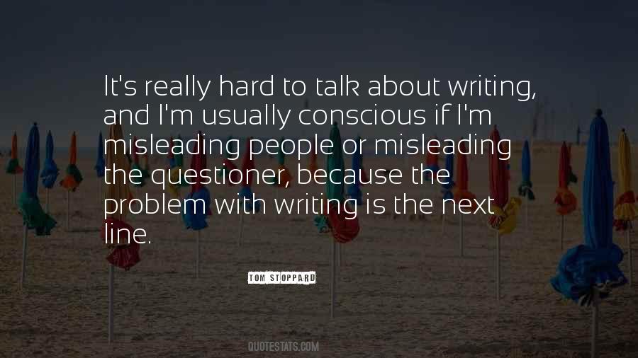 Hard Talk Quotes #672590