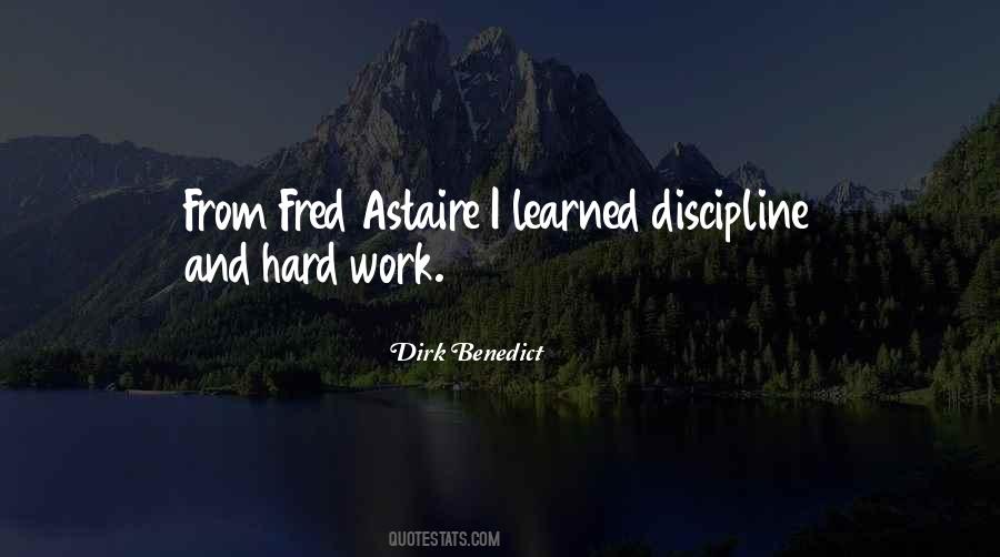 Hard Work And Discipline Quotes #1046049