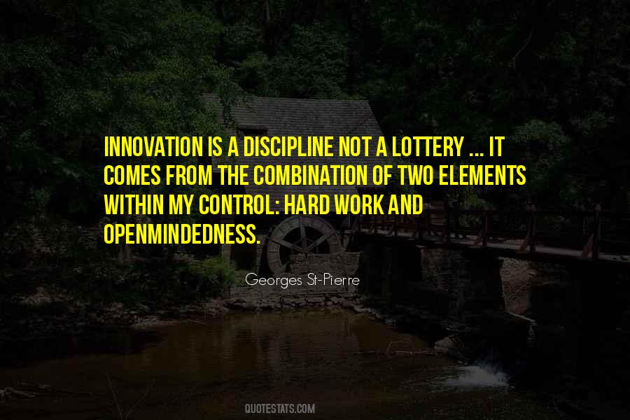 Hard Work And Discipline Quotes #1259842