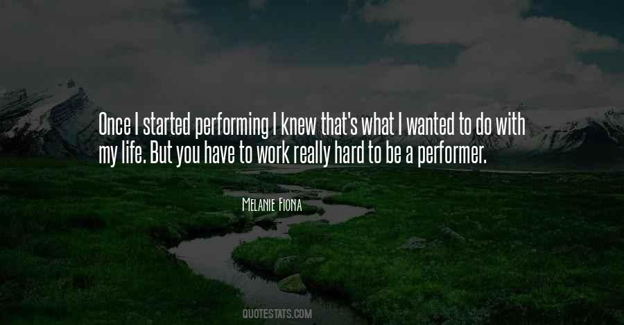 Hard Work Life Quotes #229601