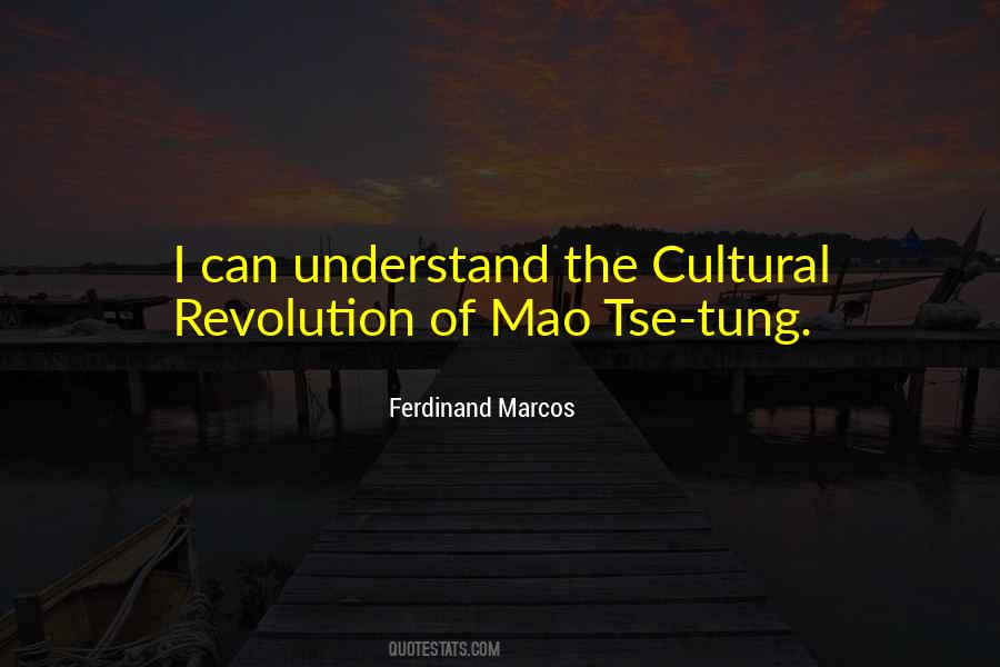 Quotes About The Cultural Revolution #1221322