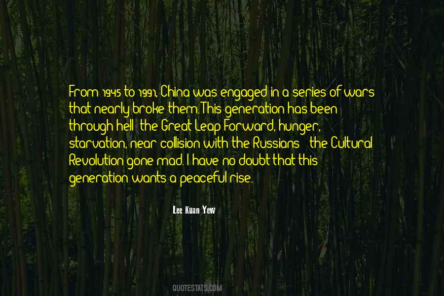Quotes About The Cultural Revolution #293074