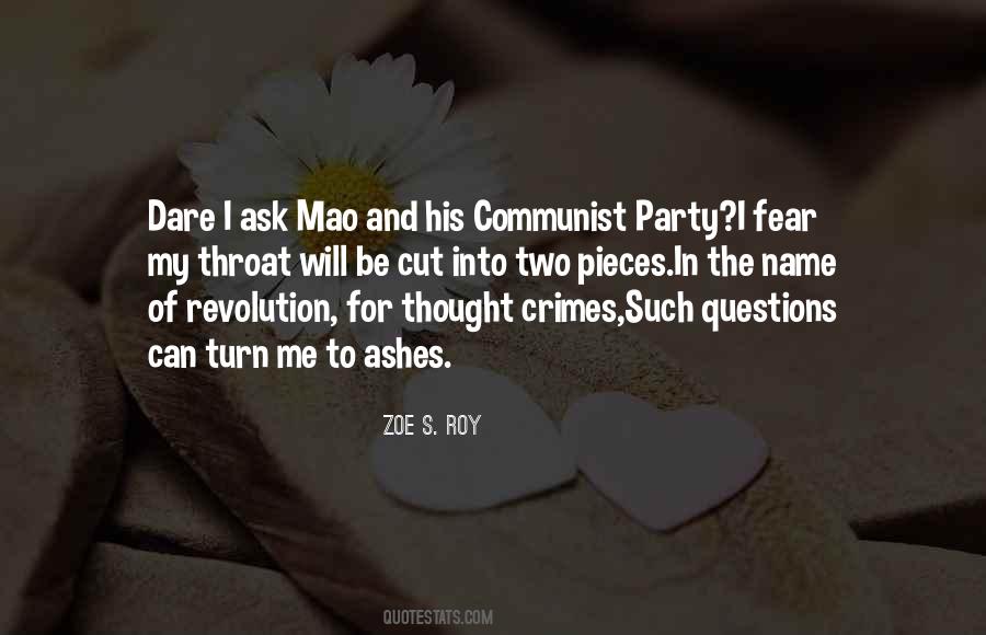 Quotes About The Cultural Revolution #628667