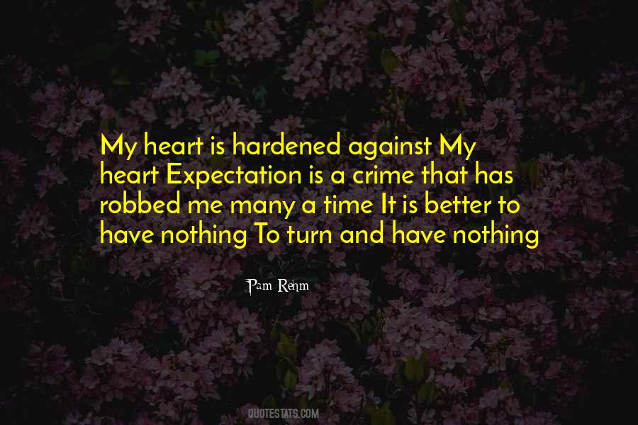 Hardened Quotes #272614 Hardened Quotes #272614