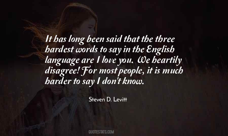 Hardest English Quotes #1378375