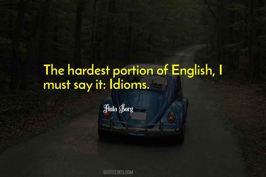 Hardest English Quotes #972764