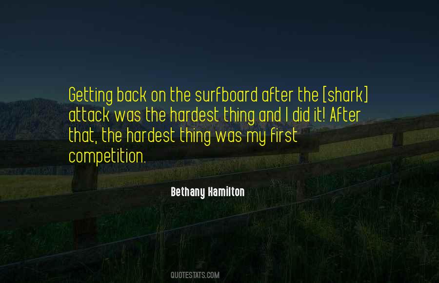 Hardest Thing Quotes #1017585