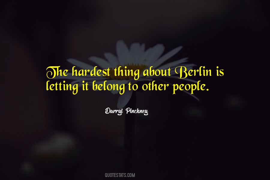 Hardest Thing Quotes #168813