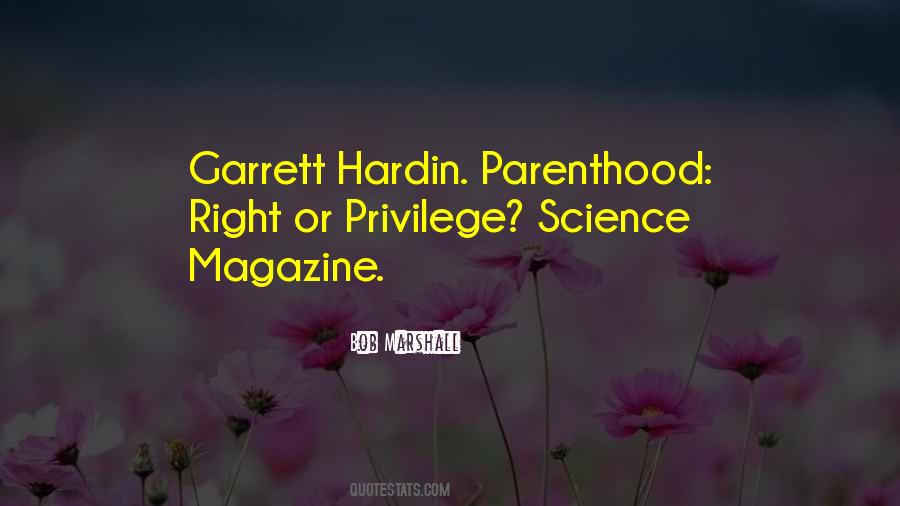 Hardin Marshall Quotes #1812112
