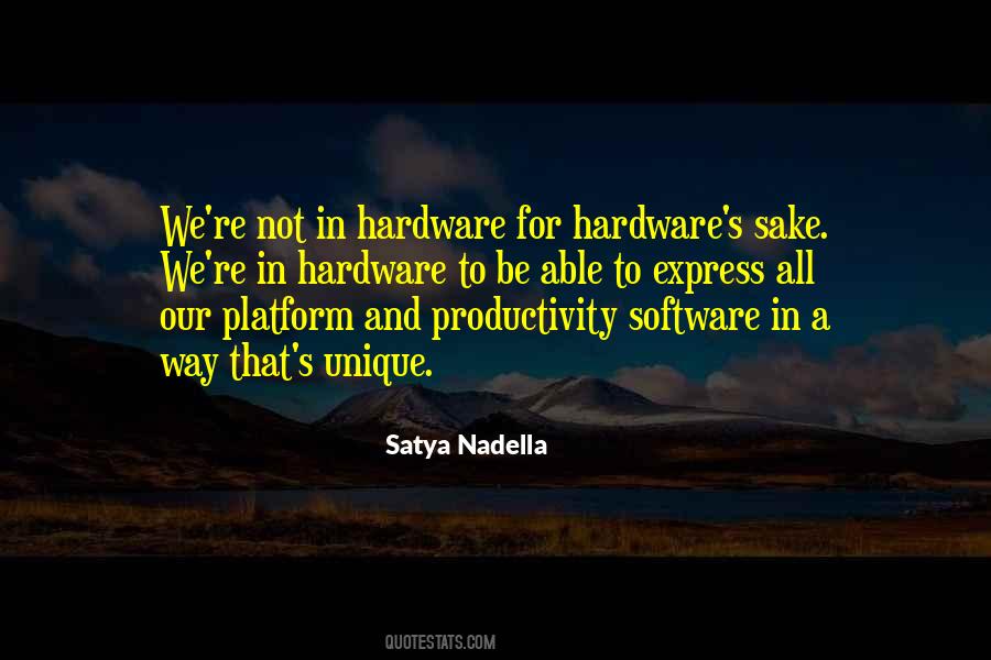 Hardware And Software Quotes #1347239
