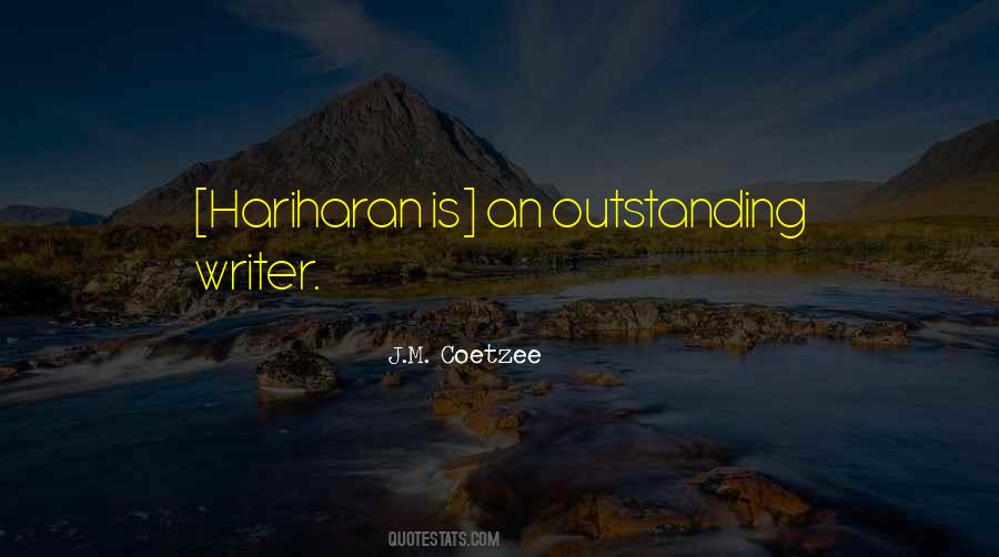 Hariharan Quotes #1373329