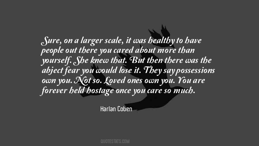 Harlan Coben Love Quotes #1436063