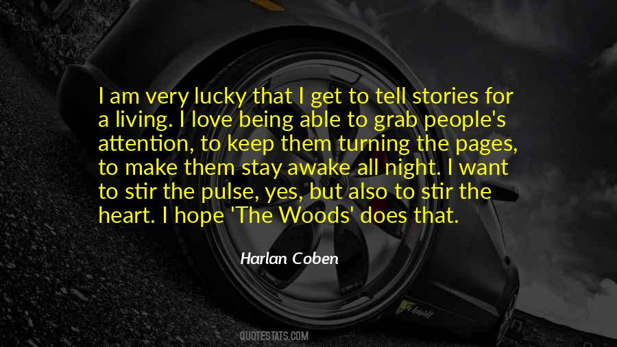 Harlan Coben Love Quotes #152554