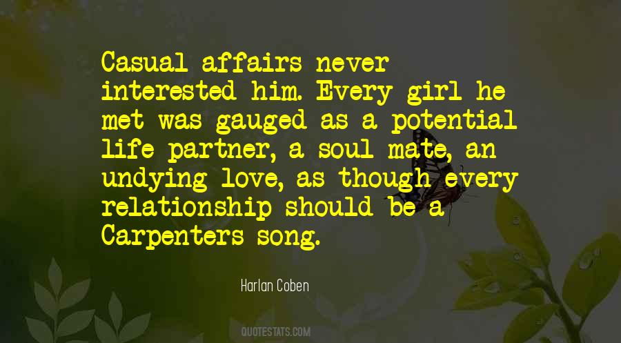 Harlan Coben Love Quotes #1588180