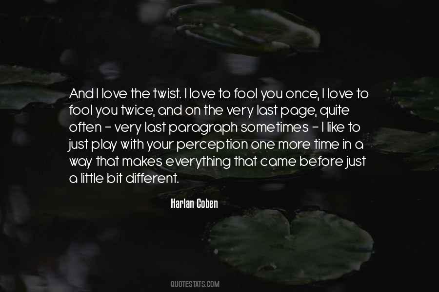 Harlan Coben Love Quotes #233647