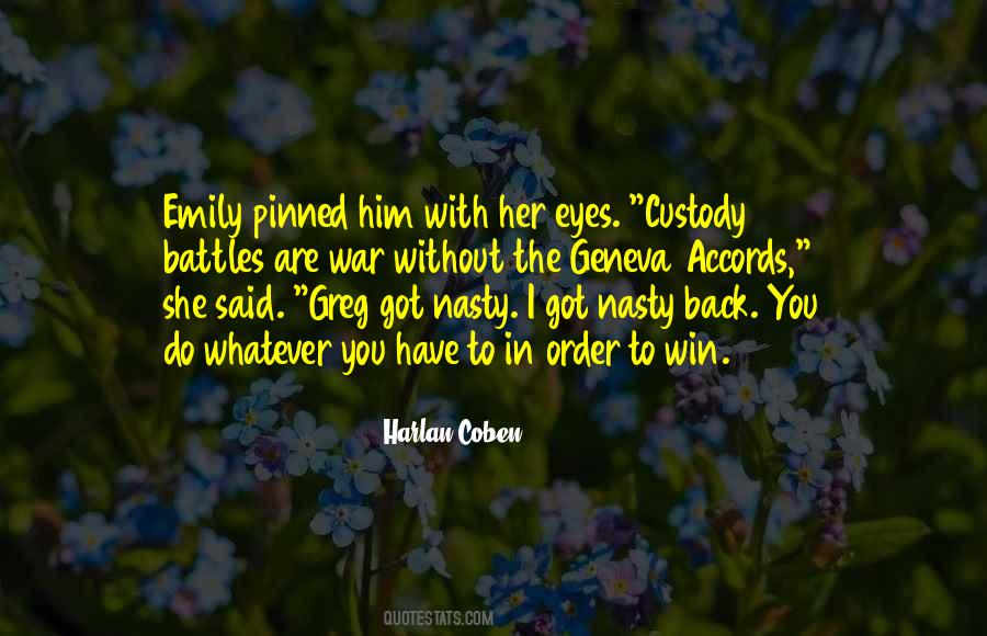 Harlan Coben Win Quotes #730189