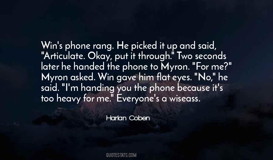 Harlan Coben Win Quotes #969630