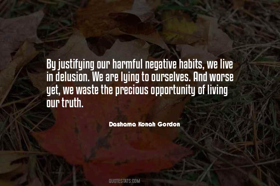 Harmful Habits Quotes #129642