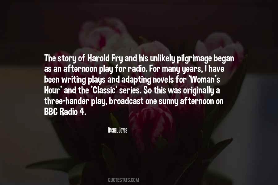 Harold Fry Quotes #1052903