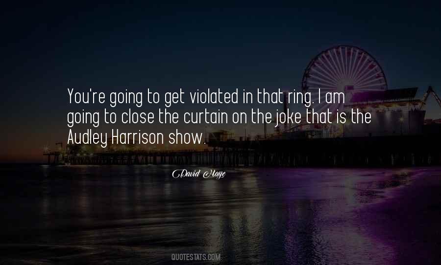 Harrison Quotes #1527058