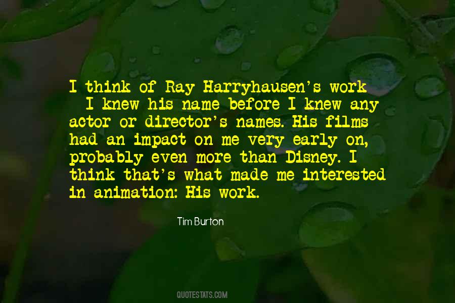 Harryhausen Quotes #37201