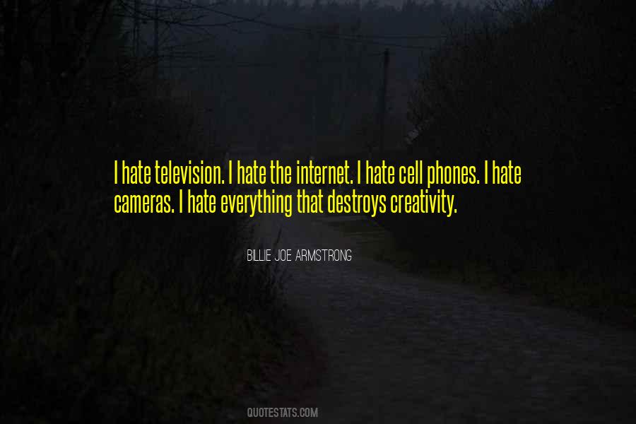 Hate Cell Phones Quotes #938440