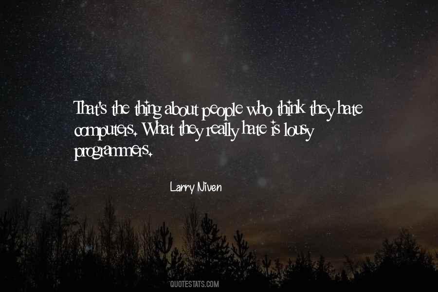 Hate Computers Quotes #56507