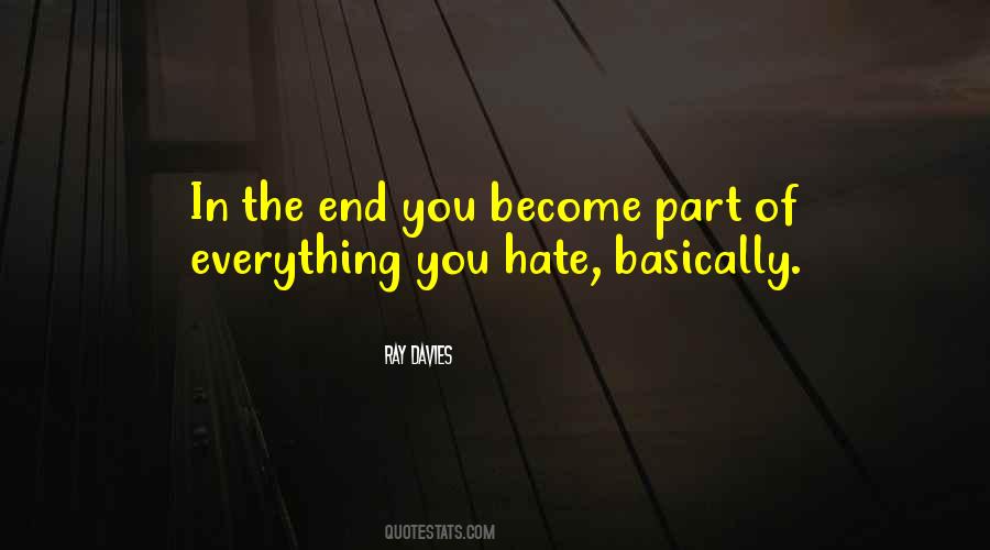 Hate Gets You Nowhere Quotes #2248