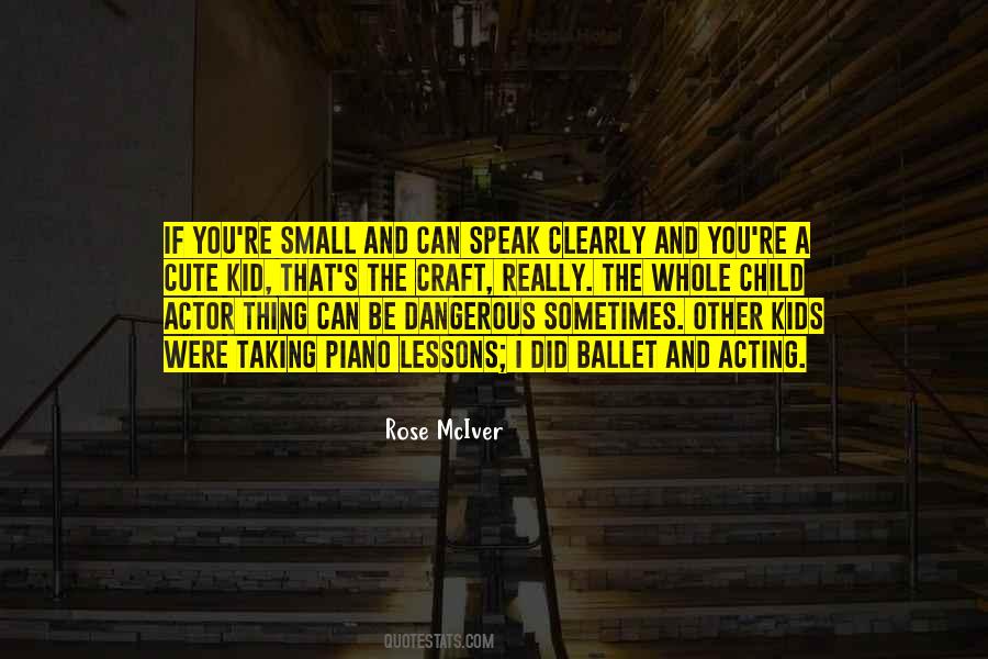 Quotes About The Craft Of Acting #1545590