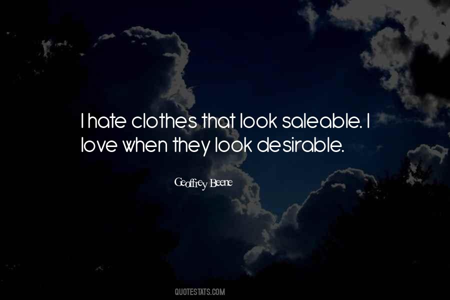 Hate My Looks Quotes #550679