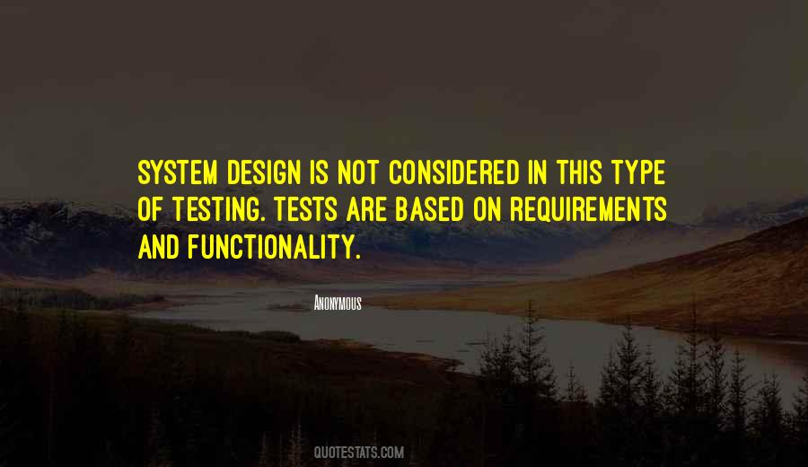 Quotes About Functionality #1357048