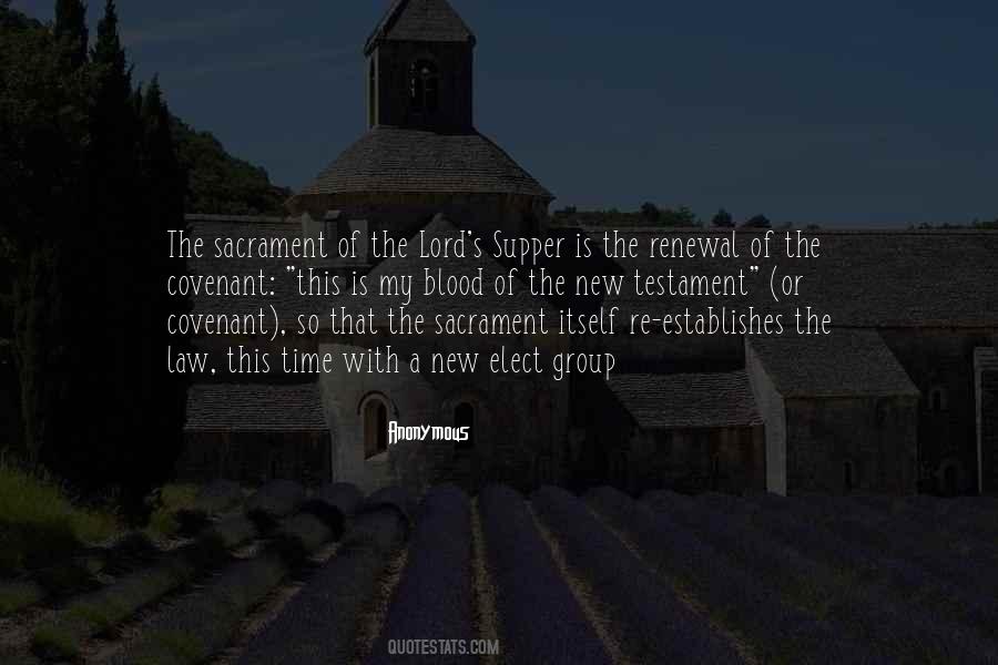 Quotes About The Covenant #1028842