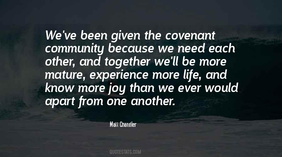 Quotes About The Covenant #375202