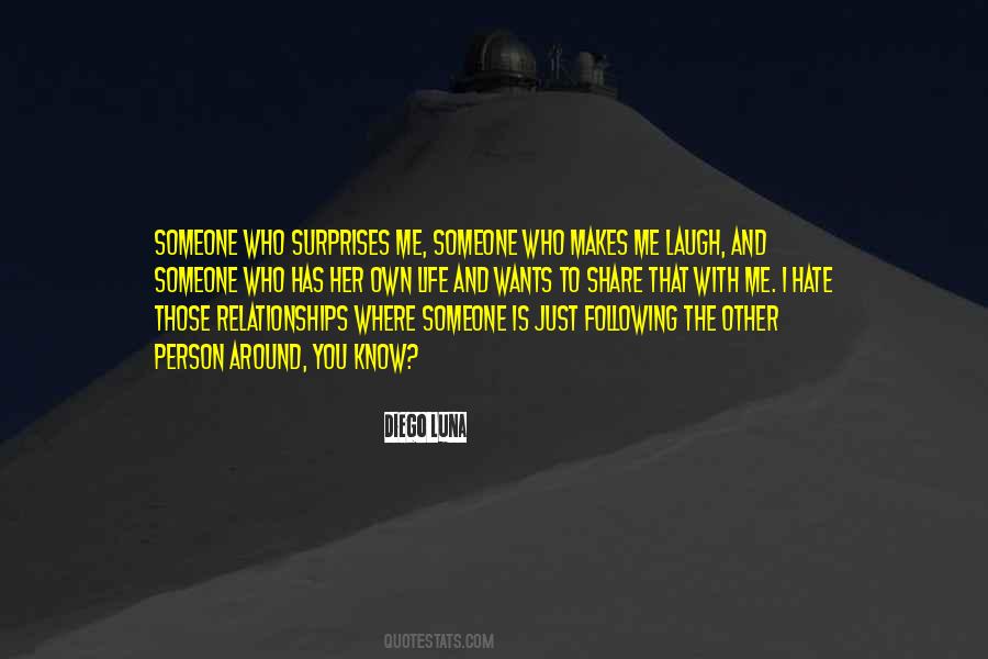 Hate Surprises Quotes #1578426