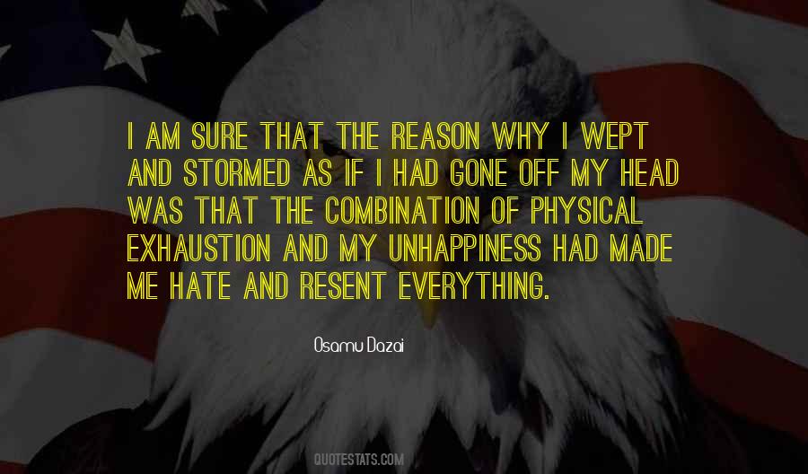 Hate Without Reason Quotes #97004