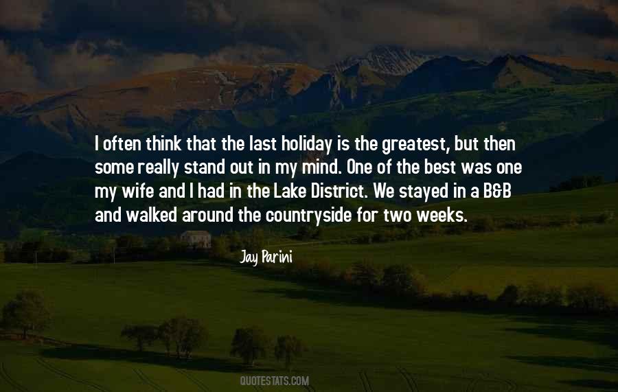 Quotes About The Countryside #59378