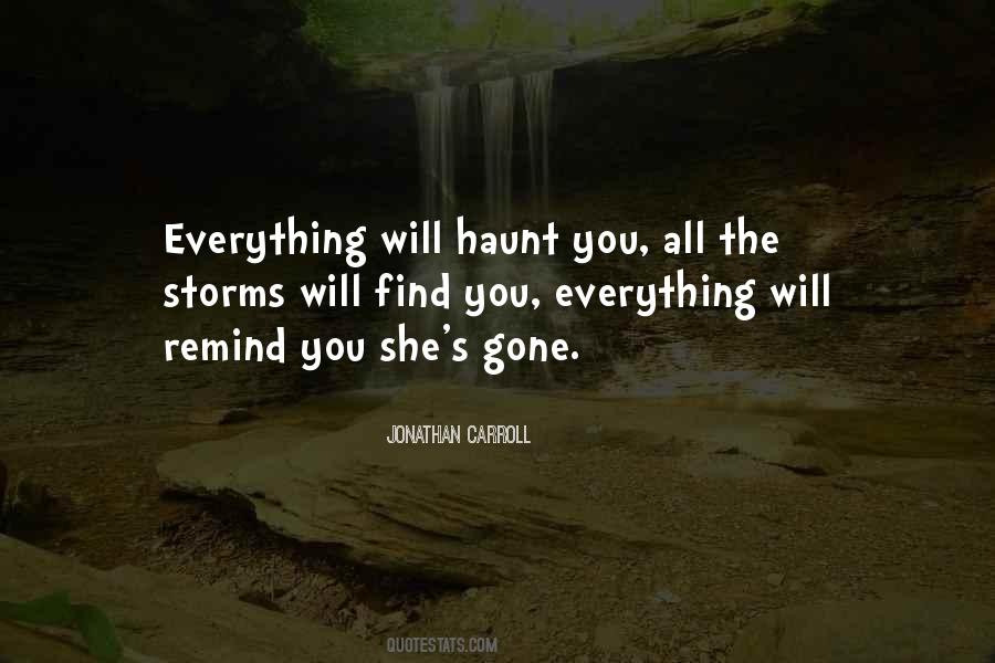 Haunt You Quotes #737107