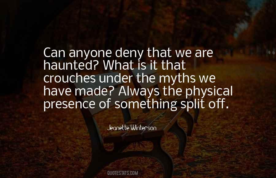 Haunted Quotes #1305096