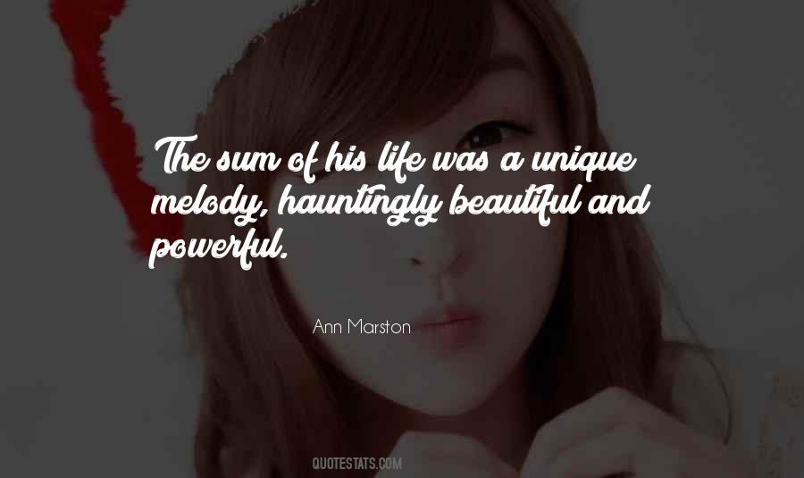 Hauntingly Beautiful Quotes #1740772