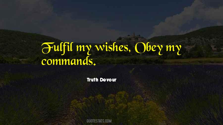 Quotes About Fulfil #1011075