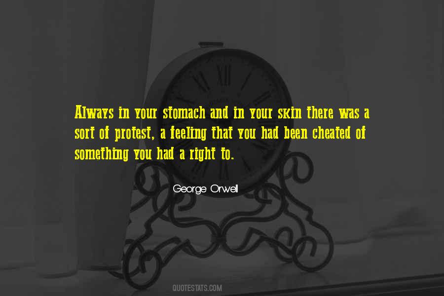 Have Been Cheated Quotes #312809