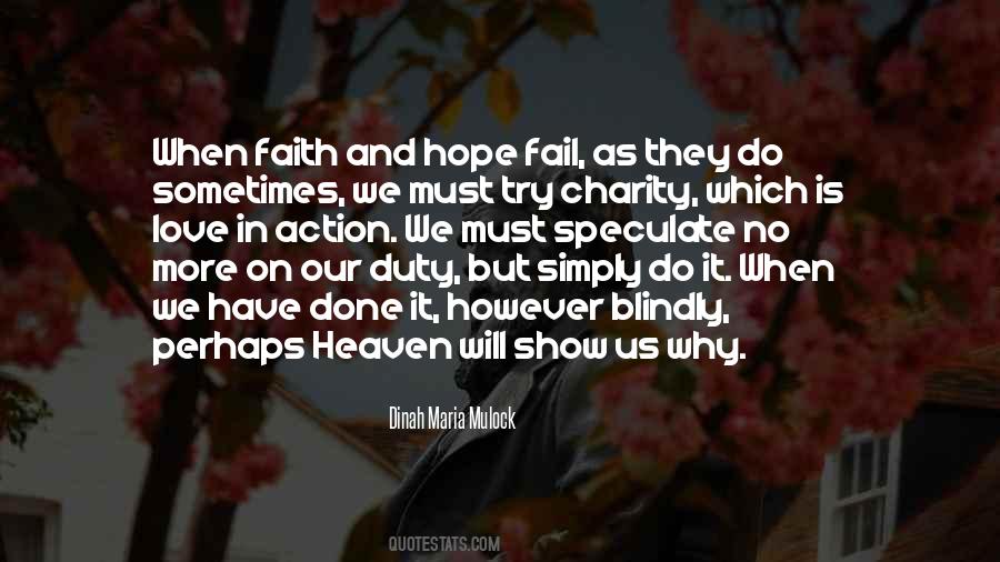Have Faith And Hope Quotes #93482