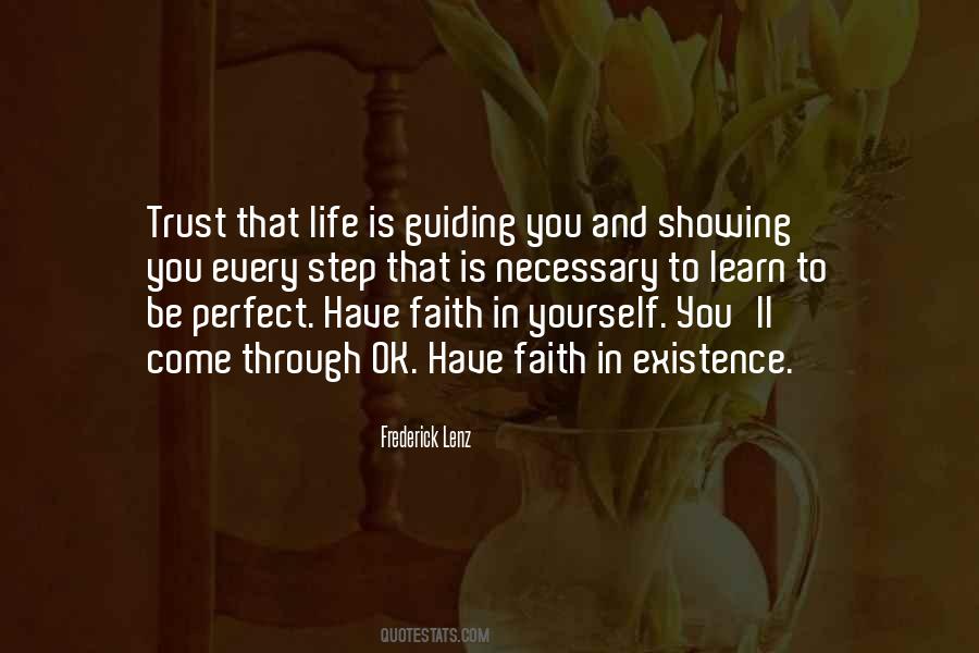 Have Faith And Trust Quotes #1286619