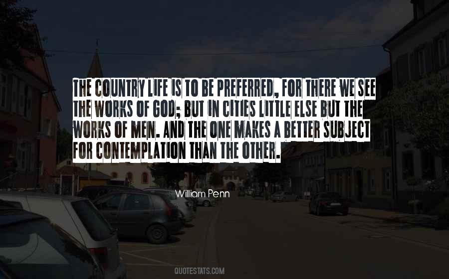 Quotes About The Country Life #562449