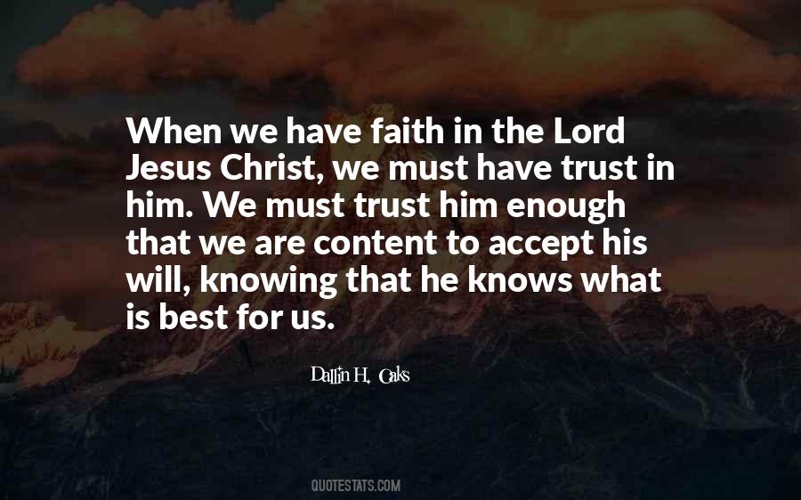 Have Faith In Jesus Quotes #1302677