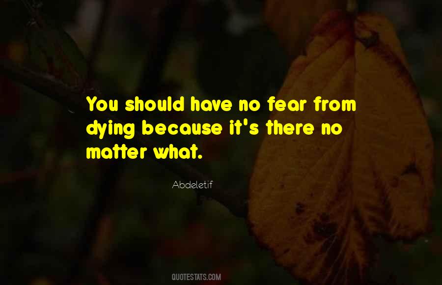 Have No Fear Quotes #1175964