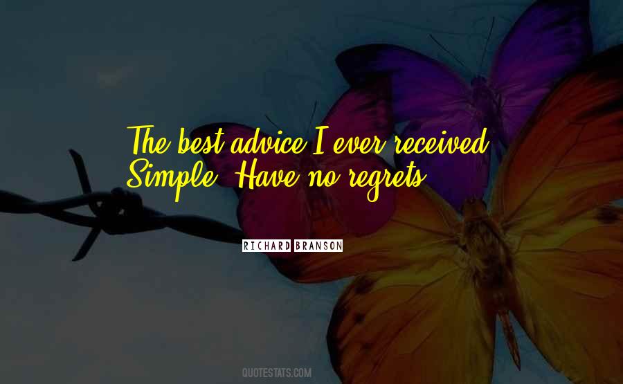 Have No Regrets Quotes #116012